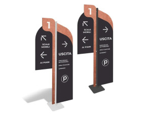 Самонесущий тотем для вывесок