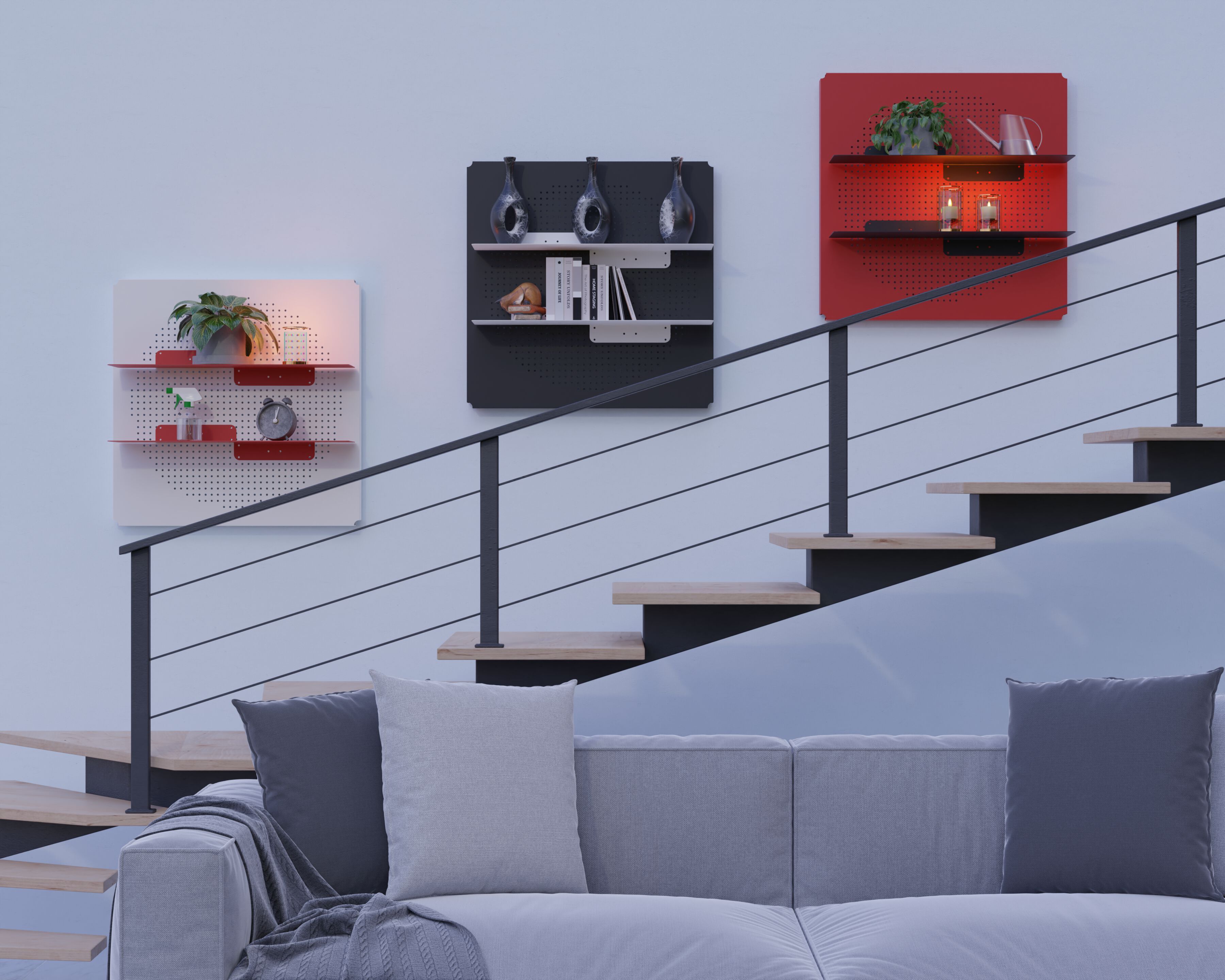 Магнитная полка из листового металла Ob-Jack Nora ARCH-00002933 - Вид №6