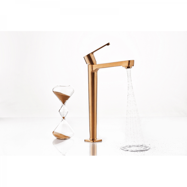 82540827 PREMIUM Матовый золото Tall Умывальник смеситель Матовое Золото GRB MIXERS JOLIE - Вид №2