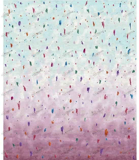 Tapis Rouge Прямоугольный коврик ручной работы Frozen Tr1430