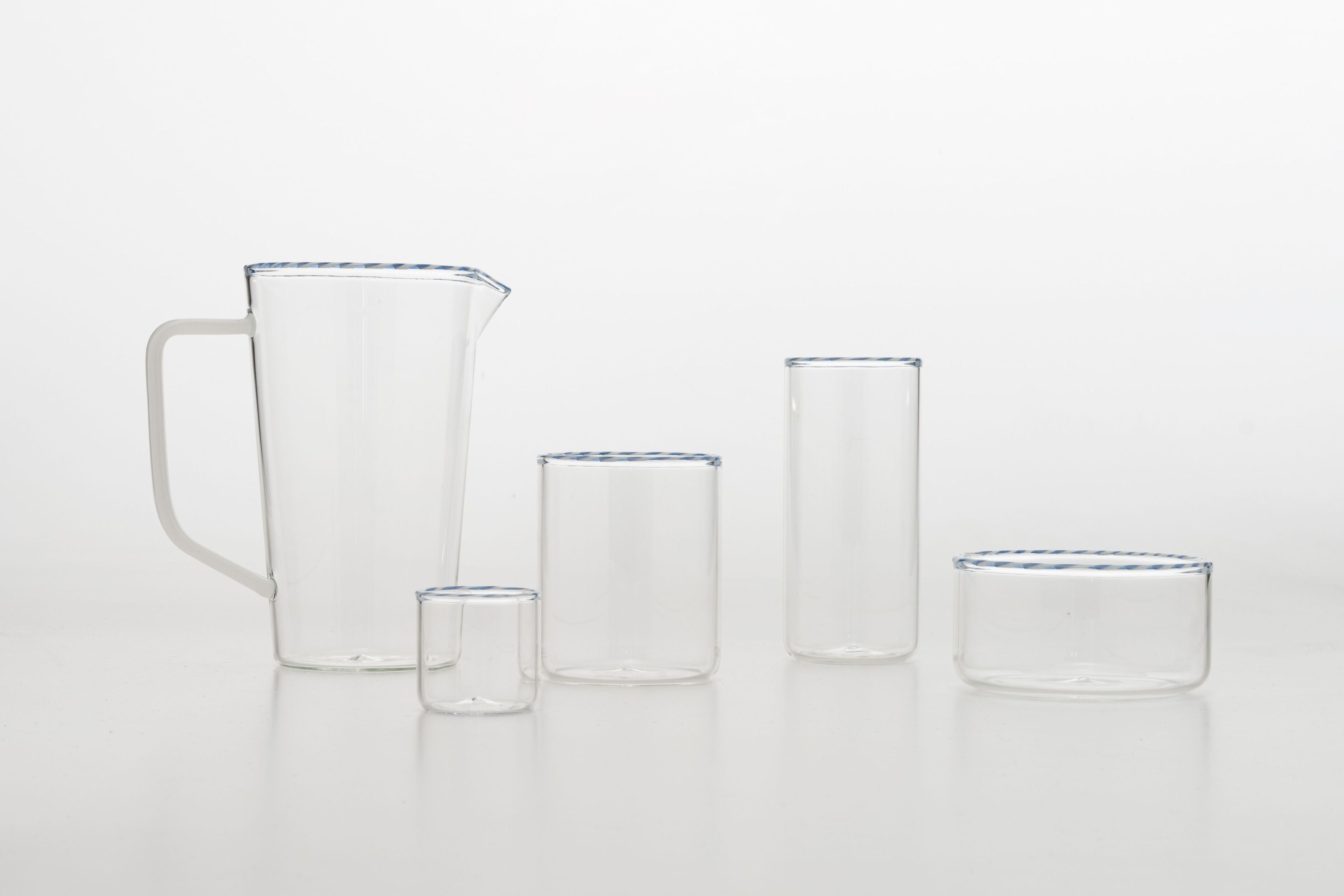 Стакан для ликера из боросиликатного стекла Zafferano плетение ARCH-00080440 - Вид №1