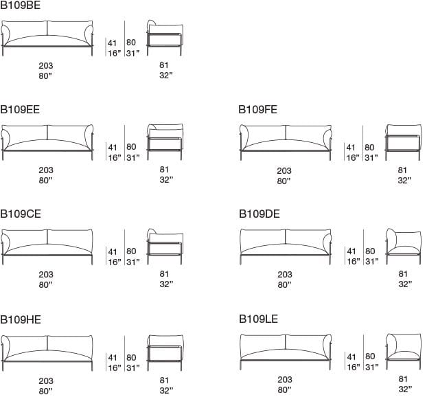 Полиэстер диван Paola Lenti Kabà ARCH-00126180 - Вид №1