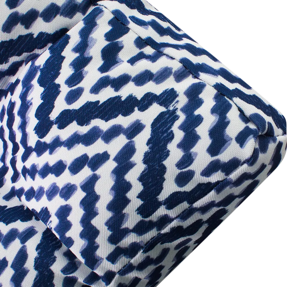 Сидушка для стула «Геометрия», 40х35 см, цвет синий Santreyd STLM-2154638 - Вид №2