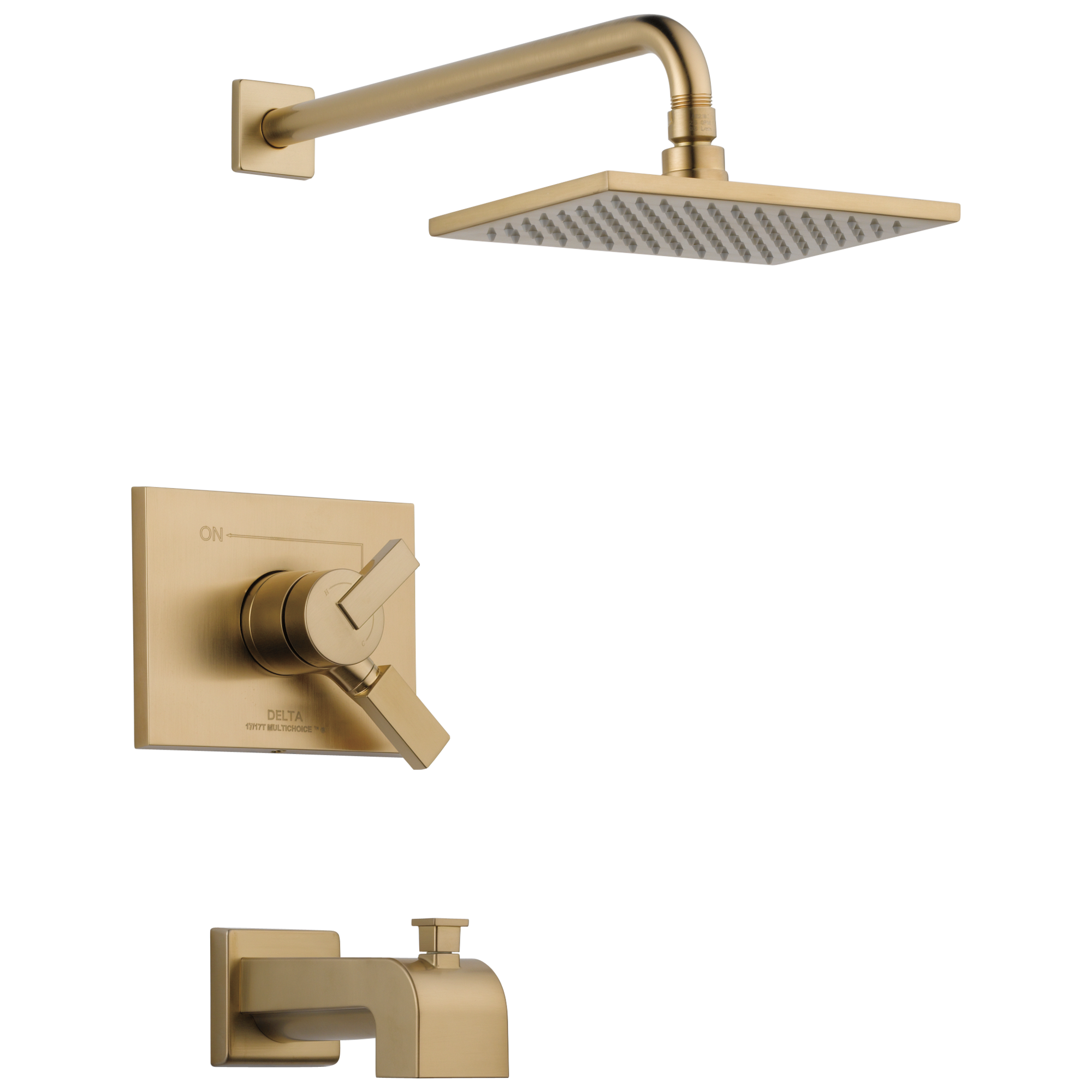 T17453-CZ Для ванны и душа Monitor® 17 Series Delta Faucet Vero Шампанское бронза