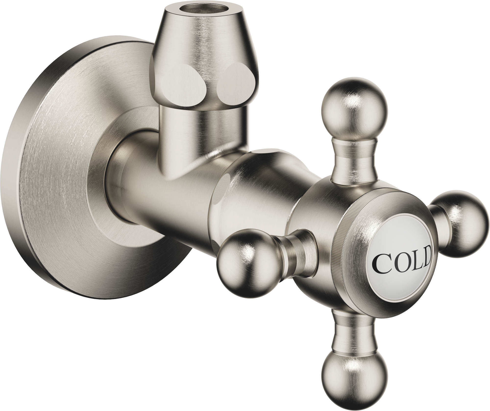 MADISON Угловой клапан - матовая платина