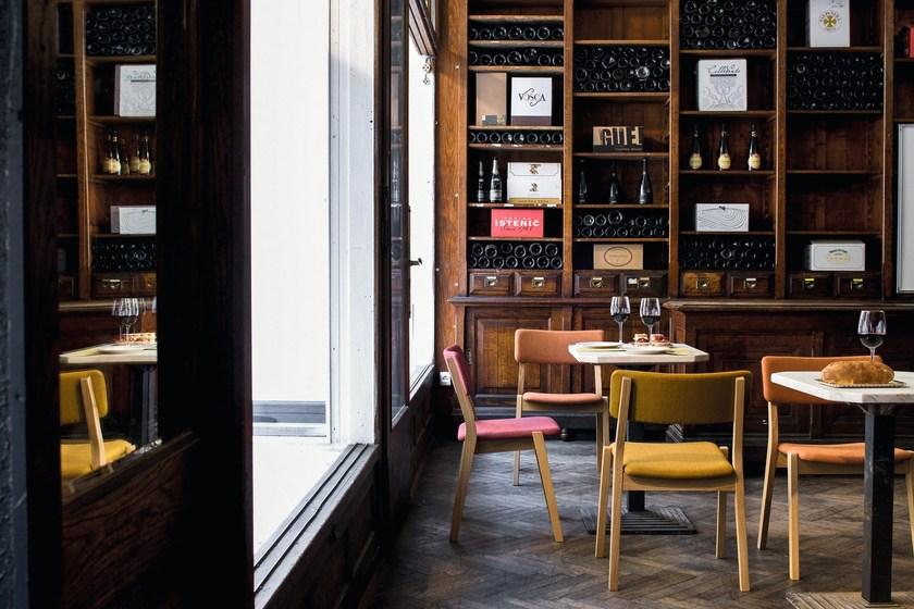 Very Wood Штабелируемый стул из ткани Frame sun-id-1365028 - Вид №12