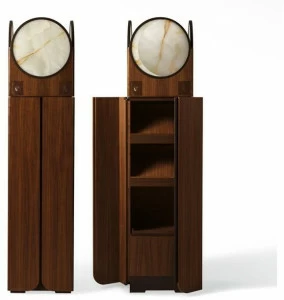 Giorgetti Деревянный буфет со встроенными динамиками