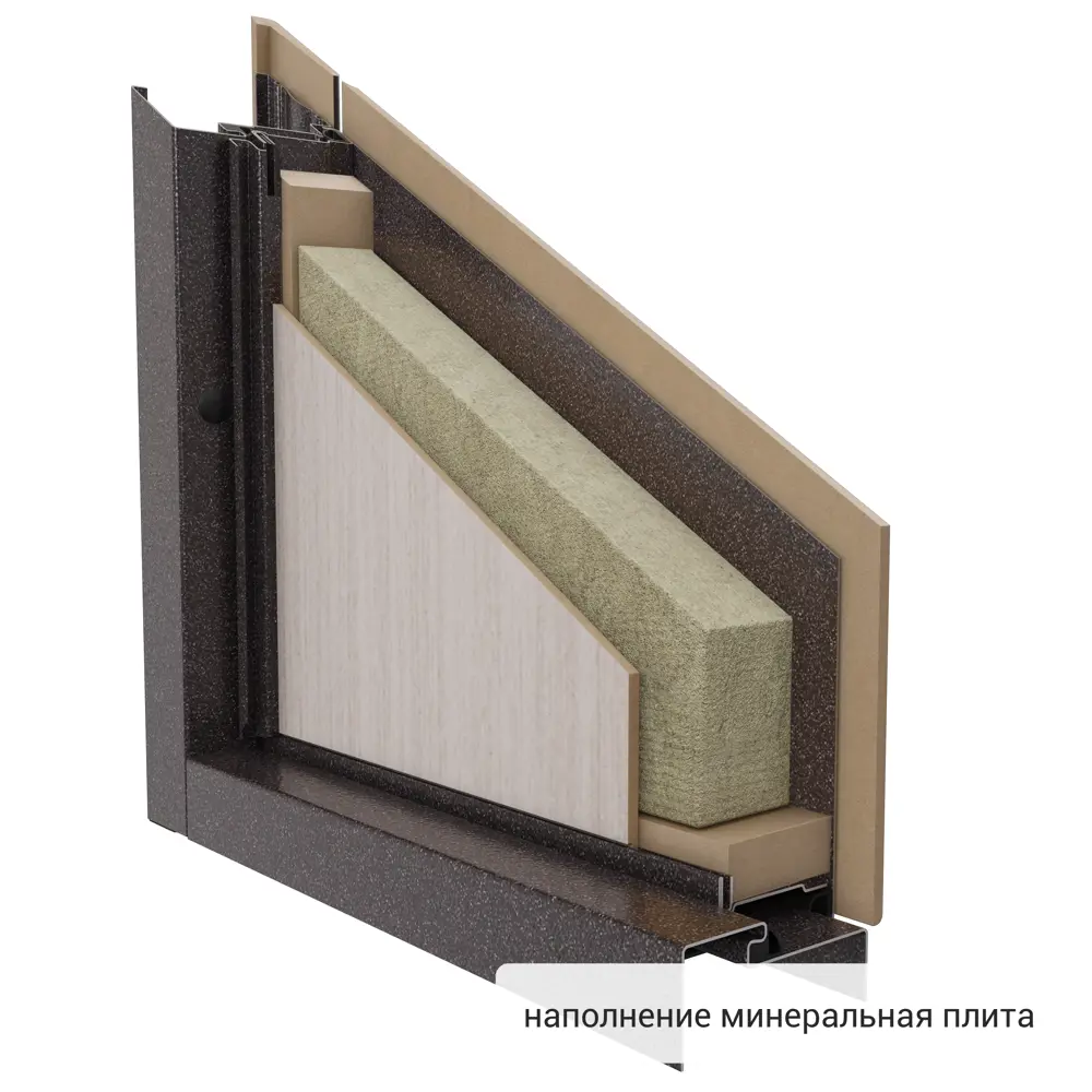 Дверь входная металлическая Страйд Летиция 860 мм правая цвет перламутр TOREX STLM-2166774 - Вид №15