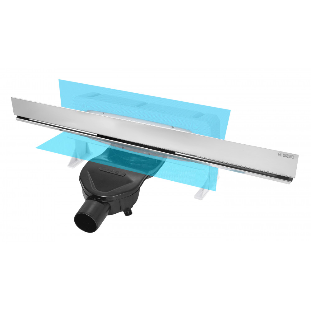 091156 Желоб водосток WALL 600  Berges WALL