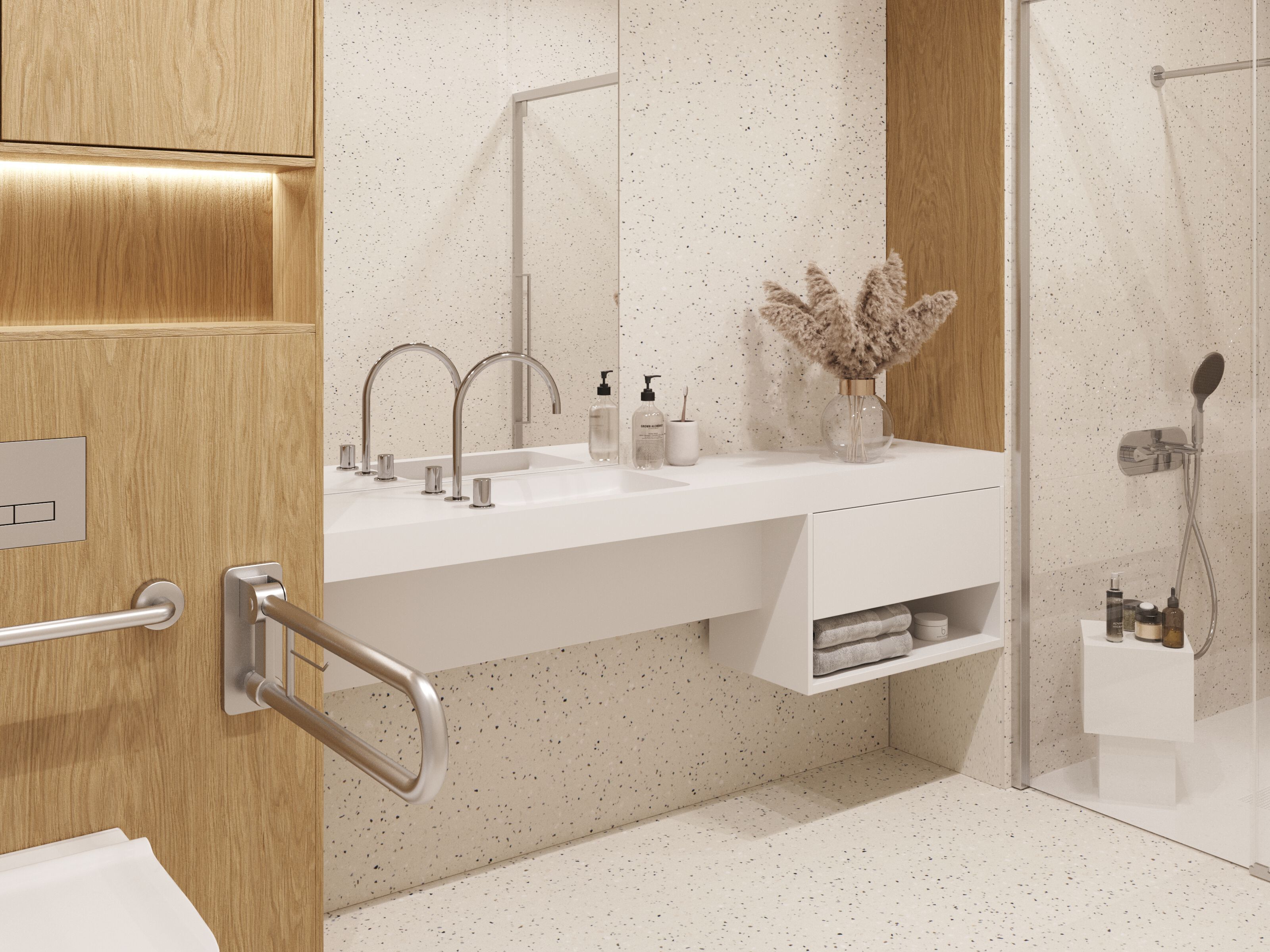 Встраиваемый прямоугольный умывальник в HIMACS CB4628 ARCH-00026973 - Вид №2