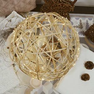 NC161 LED Плетеный шар Dekoraniaevents Navidad