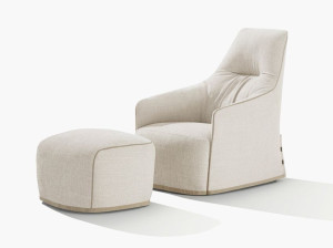 Тканевое кресло