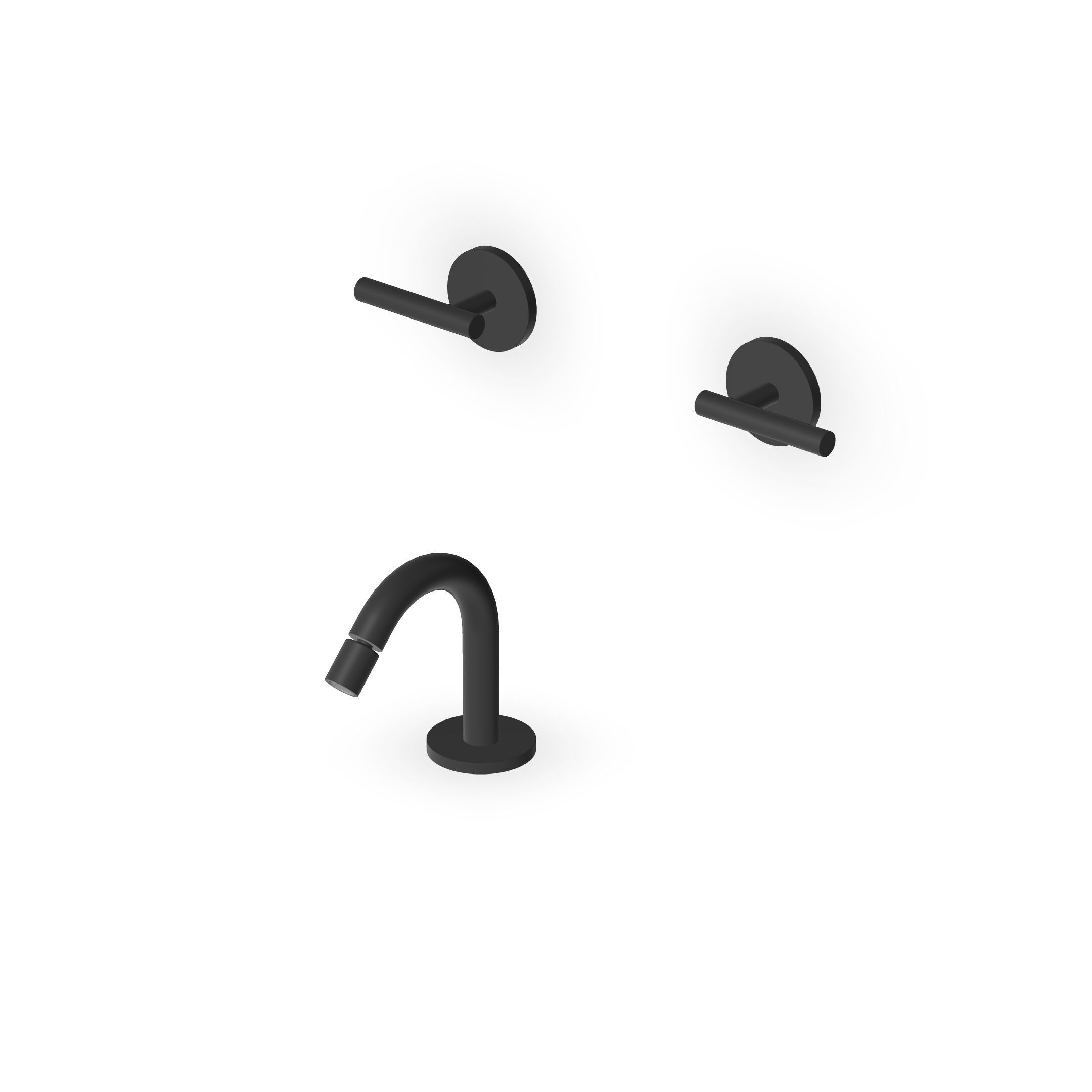 Смеситель для биде с 3 отверстиями и ограничителем расхода Zucchetti Pan S ARCH-00039679 - Вид №21