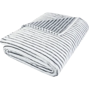 Плед Terra 200x220 см фланель цвет черно-белый