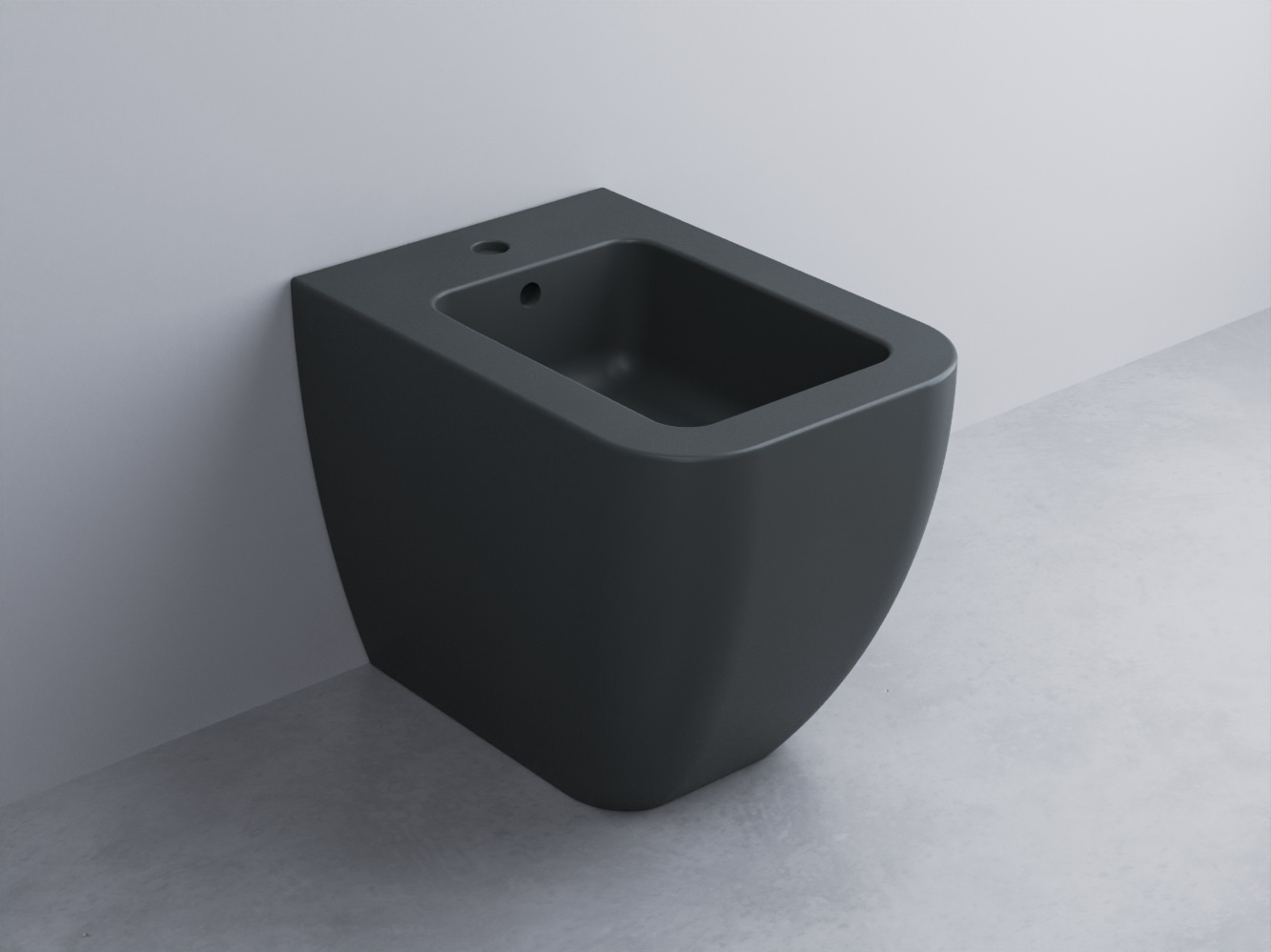 SHCOBI-BA Биде напольное с одним отверстием под смесителем cielo Shui Comfort Ceramica Cielo