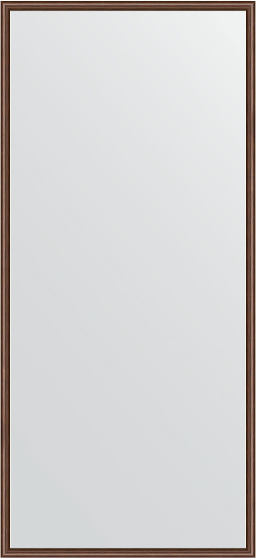 BY 0757 Зеркало в багетной раме - орех 22 mm EVOFORM Definite