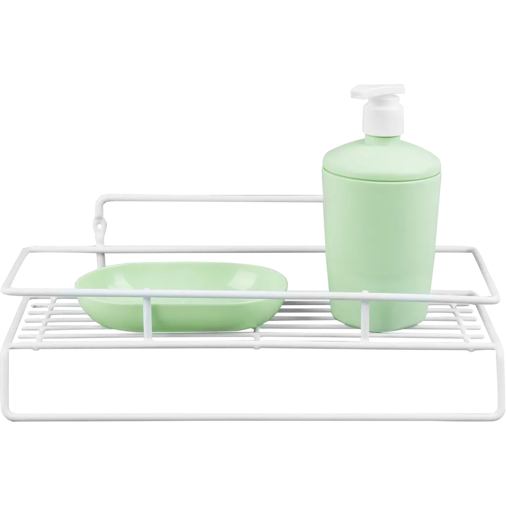 Держатель для полотенца Swensa Colors 32 см цвет белый STLM-2094025 - Вид №3