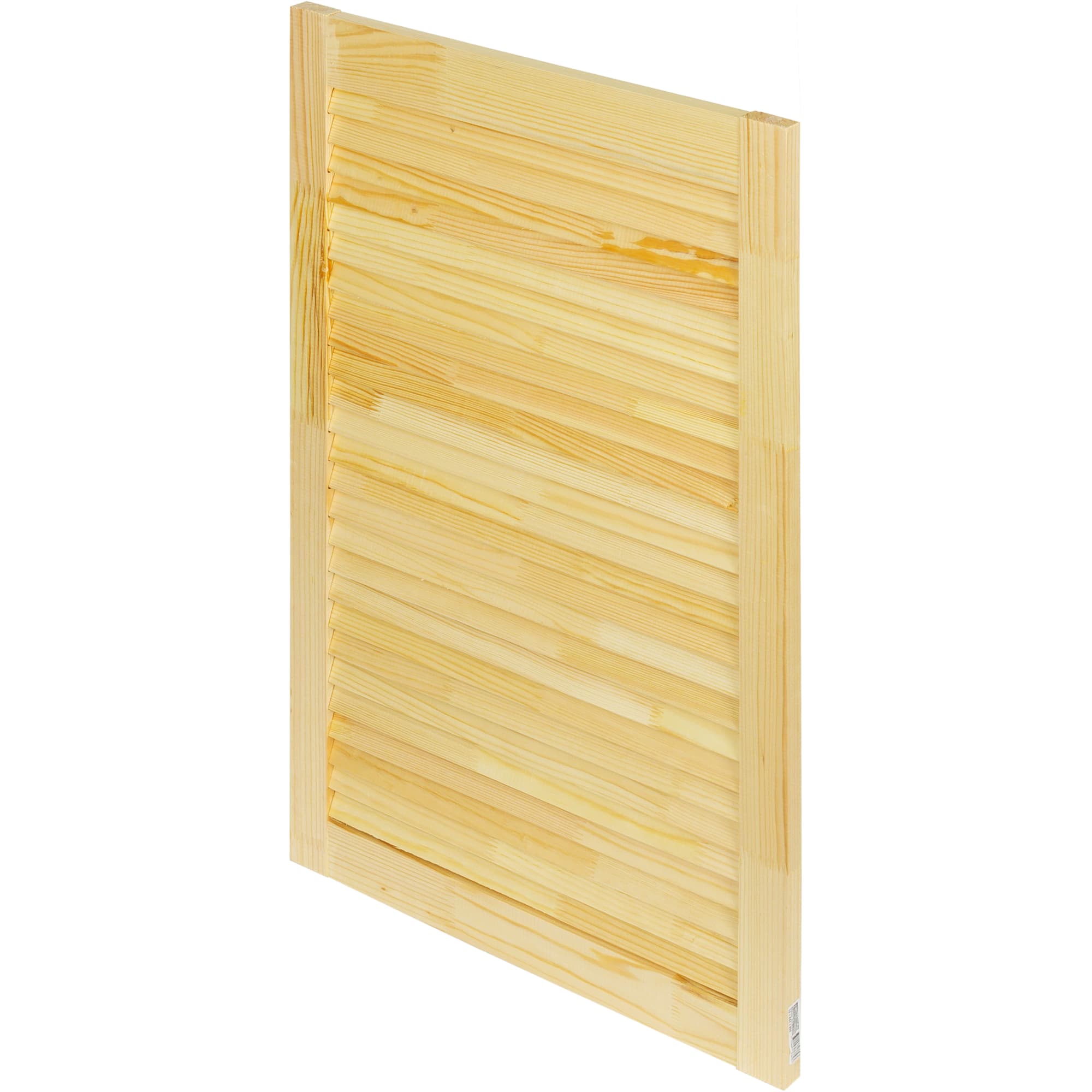 15312138 Дверка жалюзийная 850х494х20 мм хвоя сорт А Santreyd  - Вид №1