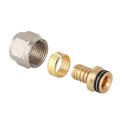 VTc.709.N.1604 Фитинг коллекторный для полиэтиленовой трубы Valtec 16 (2,0) мм 