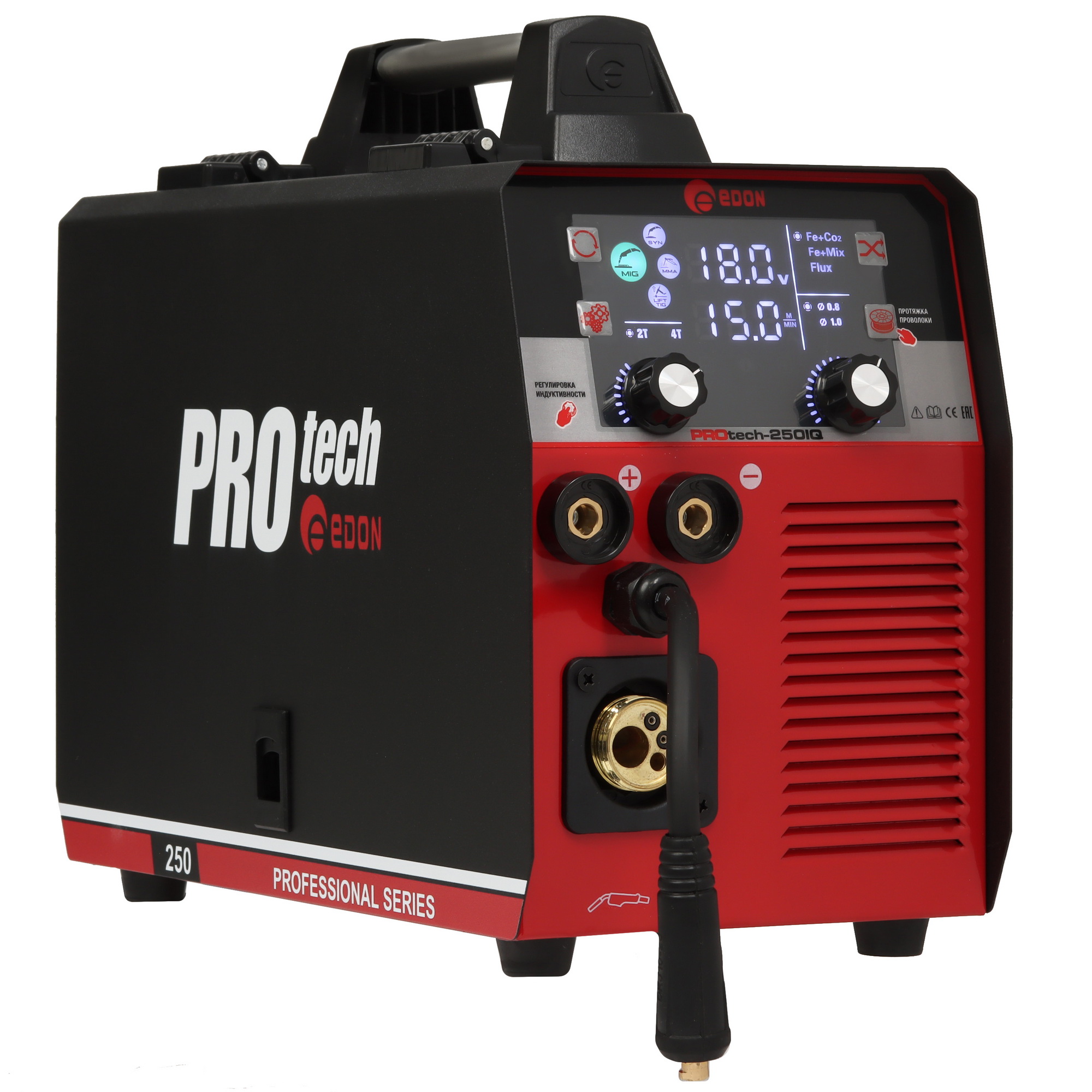 Сварочный аппарат Edon PROTech-250IQ 5625355 STDN-0127513
