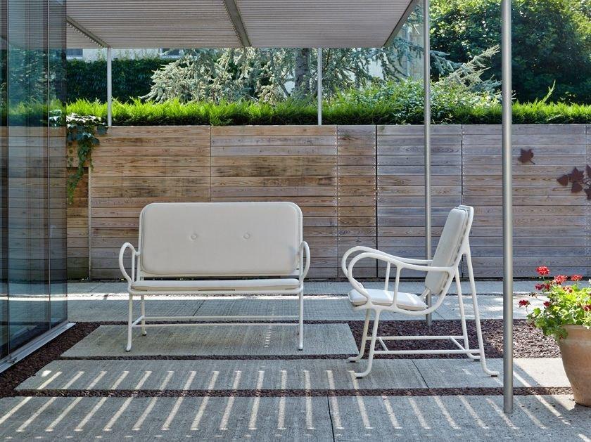 BD Barcelona Design Садовая скамейка с подлокотниками Gardenias sun-id-1373679 - Вид №3