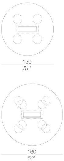 Lapalma Круглый дубовый стол Ori sun-id-1515557 - Вид №13