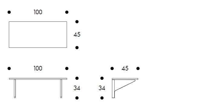 Прямоугольная консоль Artek ARCH-00081235 - Вид №9