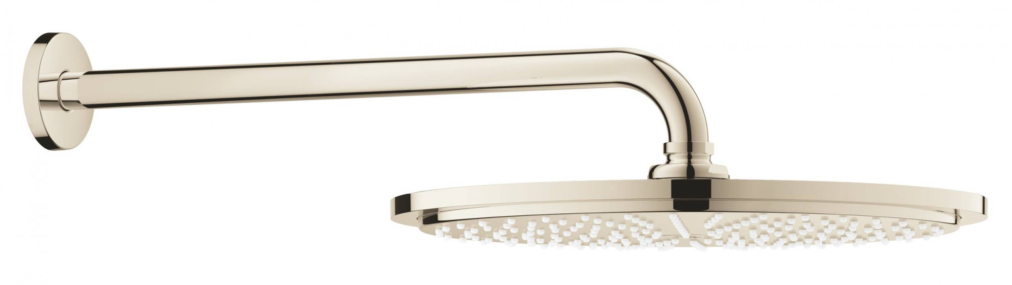 Верхний душ GROHE Rainshower с кронштейном, никель глянец (26066BE0)