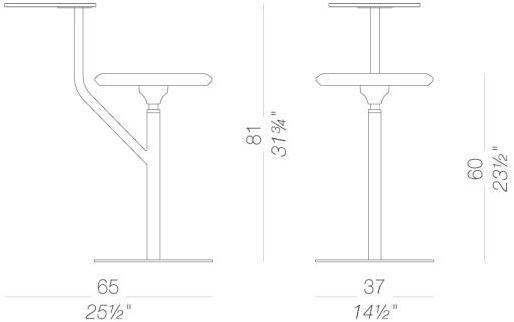 Lapalma Табурет со встроенным столом Aaron sun-id-1438212 - Вид №13