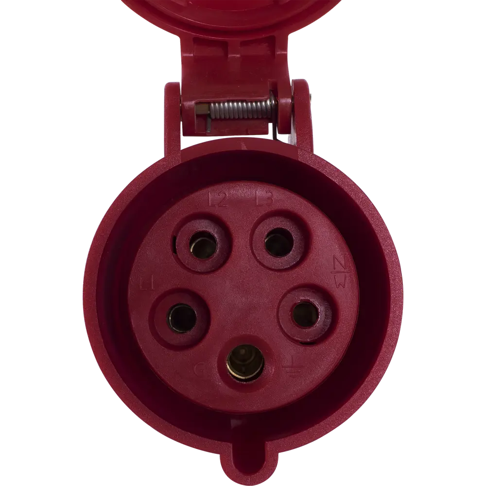 Розетка силовая ABB ICAT ноль заземление 32 А 380 В STLM-2014392 - Вид №3