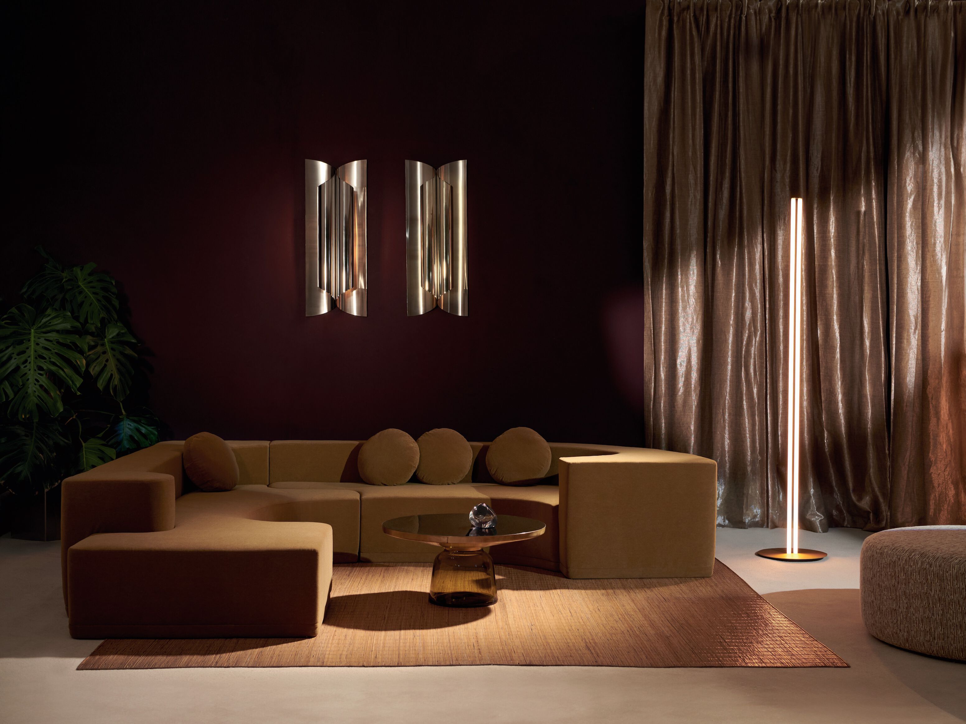 Шерстяная однотонная ткань Élitis Inlassable ARCH-00069591 - Вид №2