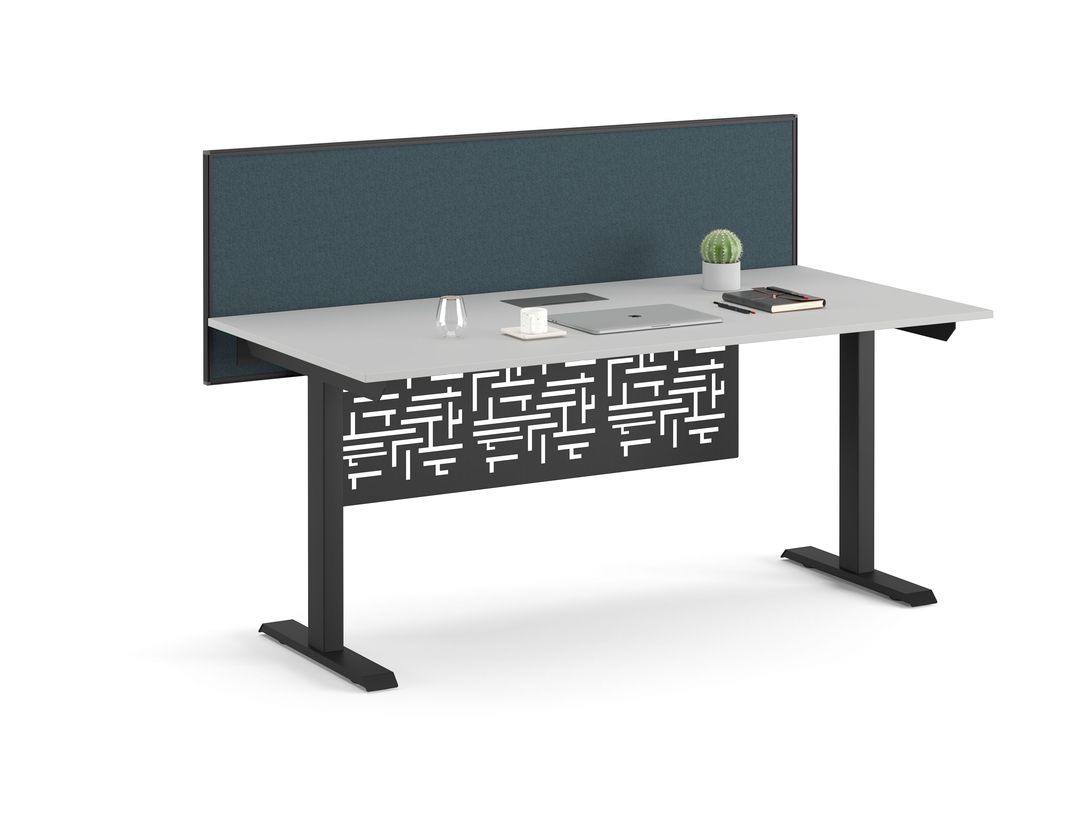 Прямоугольный стол со звукопоглощающими перегородками Ersa OLEO ARCH-00043911