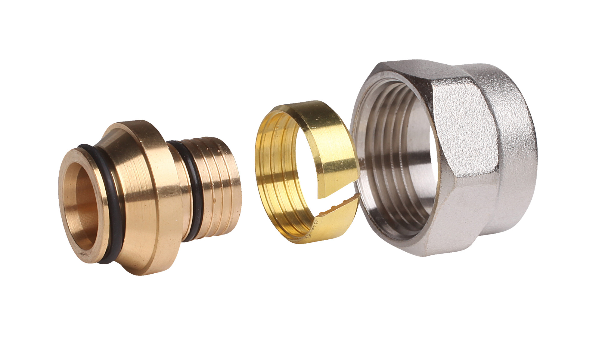 Danfoss Фитинги для металлопластиковых труб (Alupex) Уплотн. фитинги AluPEX 14x2 G1/2'' нар 013G4174  - Вид №8