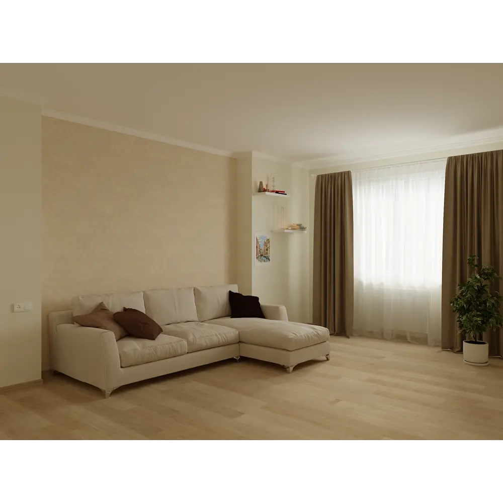 Подушка декоративная 40х40 см цвет серо-коричневый SEASONS STLM-2090205 - Вид №7