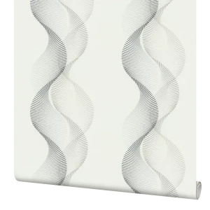 Обои флизелиновые Palitra Simple Soundwave серые 1.06 м SP72037-41