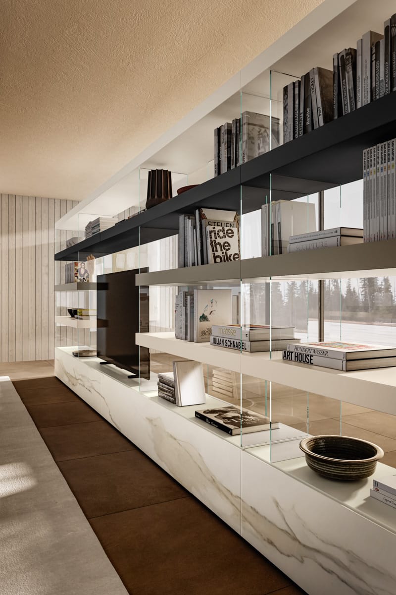 Секционная оборудованная стена Lago Air ARCH-00062868 - Вид №1