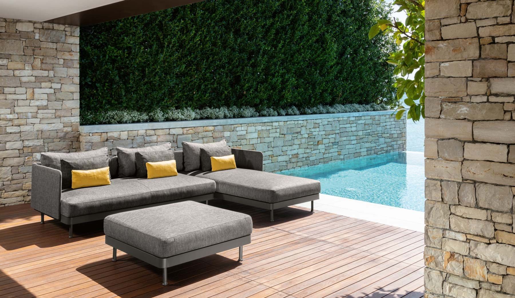 Ткань квадратный сад пуфик Talenti Slam ARCH-00038693 - Вид №1