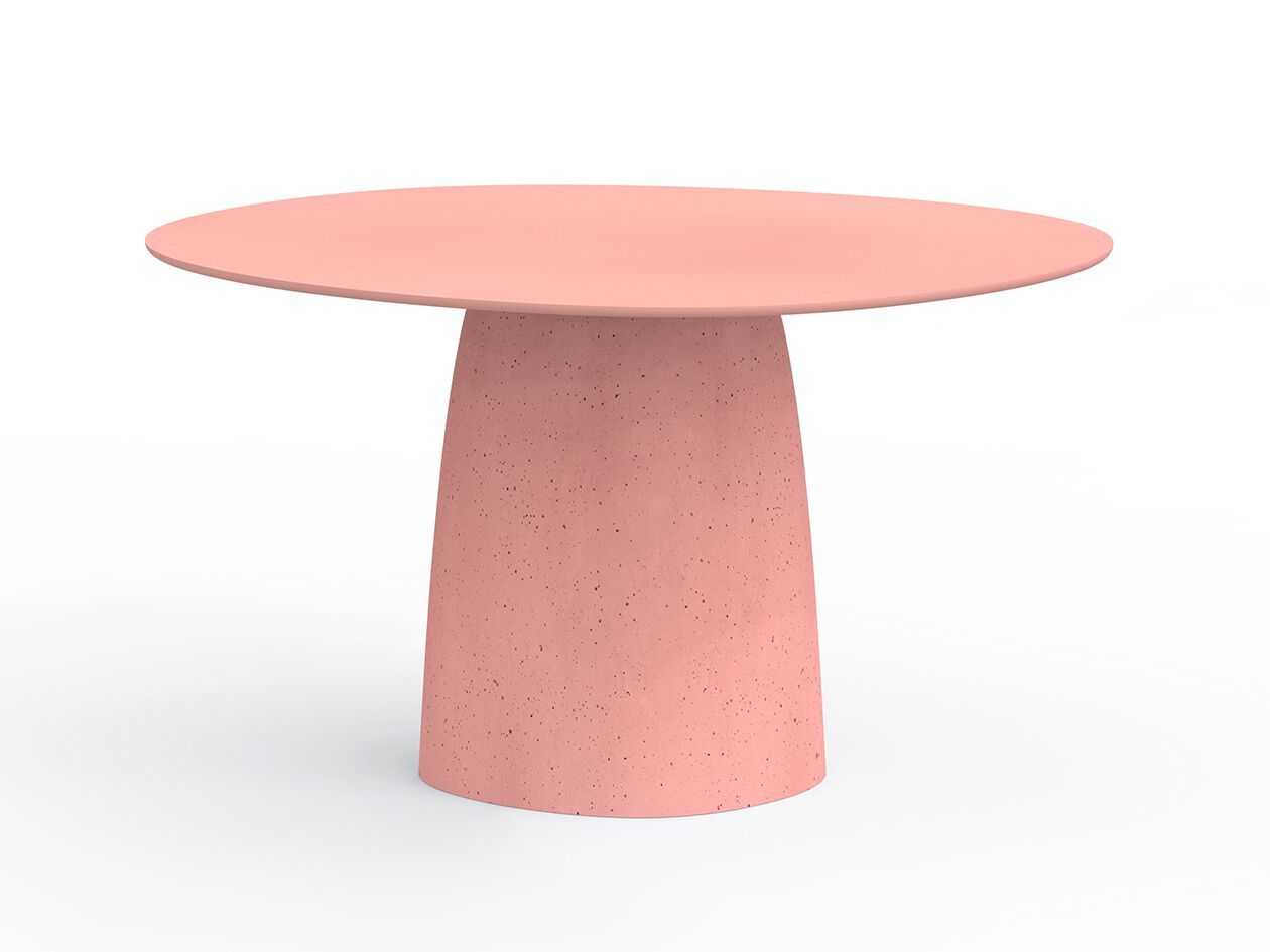 Бетонный круглый садовый стол Betoni ARCH-00141552 - Вид №3