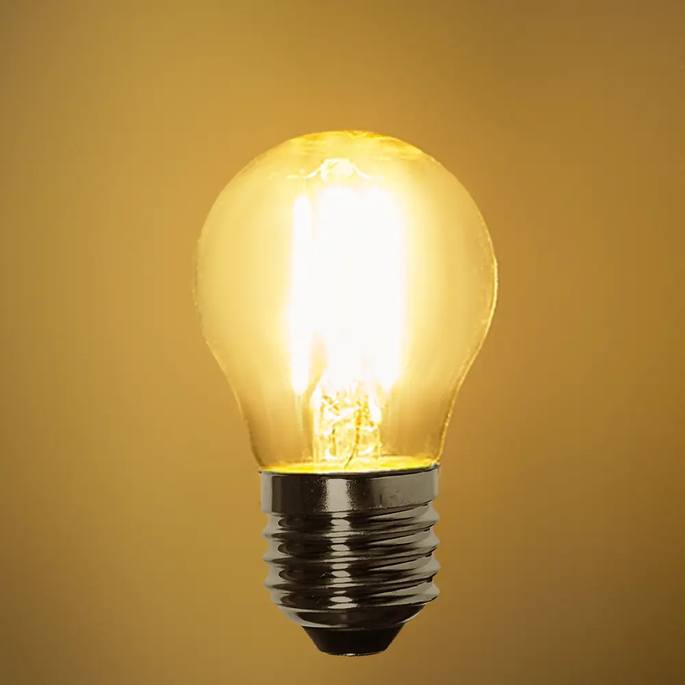 LEXMAN LED лампа E27 прозрачный шар с теплым светом 400 лм 82991660 STLM-0910336 - Вид №2