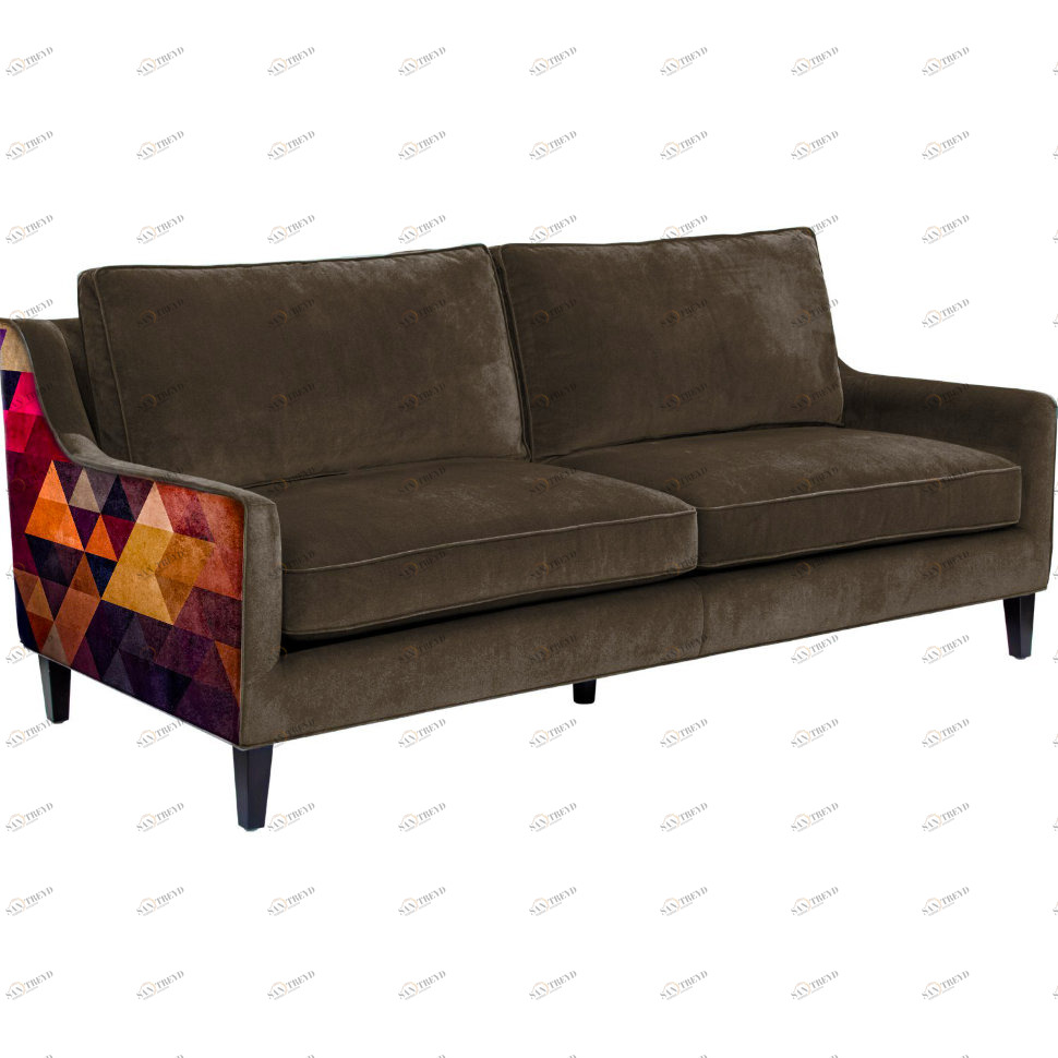 Диван Triangle прямой коричневый ICON DESIGNE TRIANGLE 096827 Коричневый 