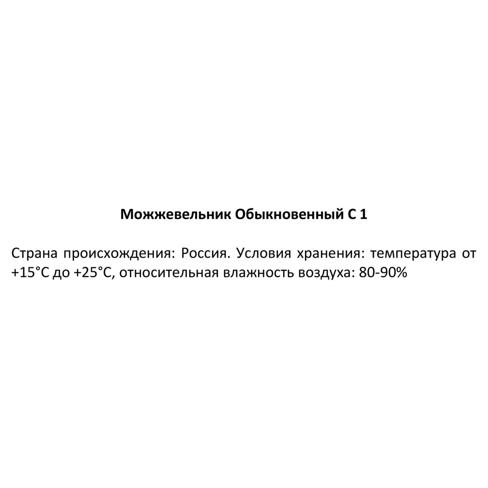 Можжевельник обыкновенный ø13 h40 см 84429175 STLM-2194182 Santreyd  - Вид №2