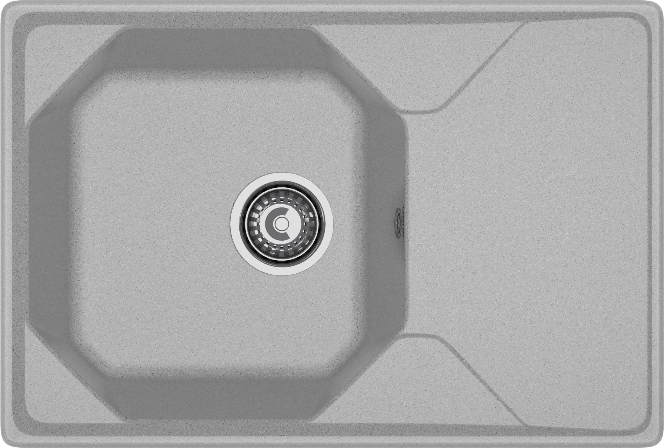 Кухонная мойка Искусственный камень UNIQUE S182 GranFest U-740L-S182
