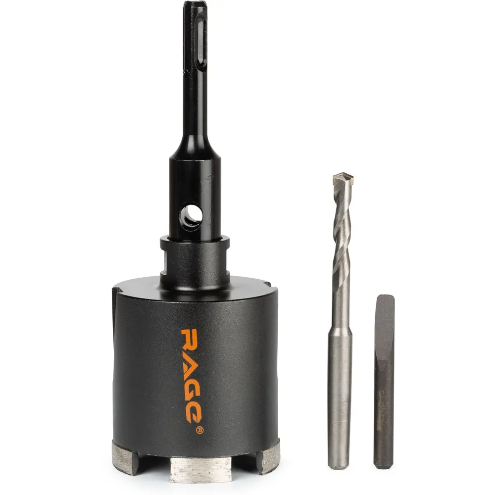 Алмазная коронка RAGE SDS-plus 72 мм для точного сверления бетона 86576779 STLM-0070109 - Вид №4