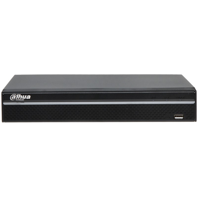 DHI-NVR2108HS-8P-4KS2 Видеорегистратор ip 8-ми канальный 8мп с 8 poe портами входящий поток на запись: до 80мбит/с запись : разрешение до 8мп hdd: 1 sata3 до 6тб 8 poe портов декодирование: 4кн х 1080р/1кн х 8мп видеовыходы: 1 hdmi, 1 vga сеть: 1 порт 10/ Santreyd  - Вид №1