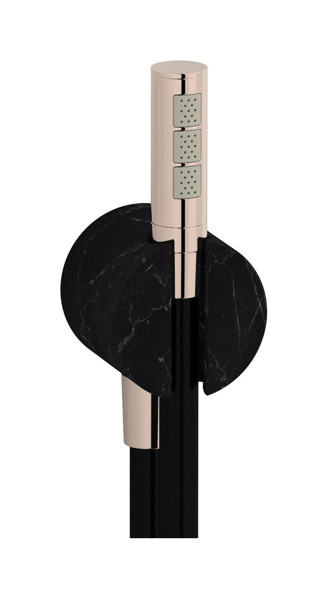 Дуплекс Marmo, черный мрамор WE ARE IB aa024os Rose Gold Shower