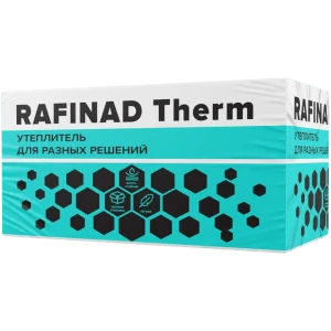 Экструдированный пенополистирол XPS 30 мм Технониколь Rafinad Therm 600x1200 мм 10 шт. 0.72 м²