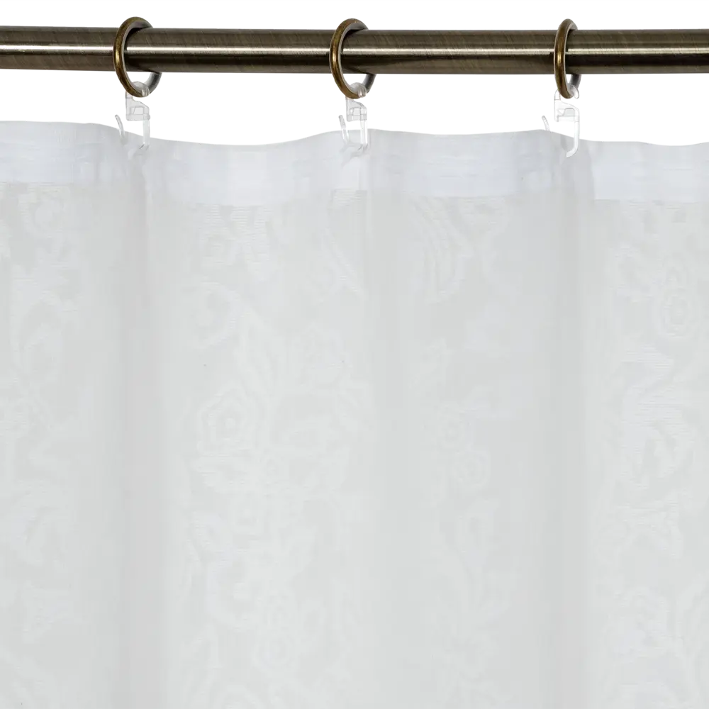 Тюль на ленте «Деворе» 250х180 см цвет белый WITERRA STLM-2066366 - Вид №3