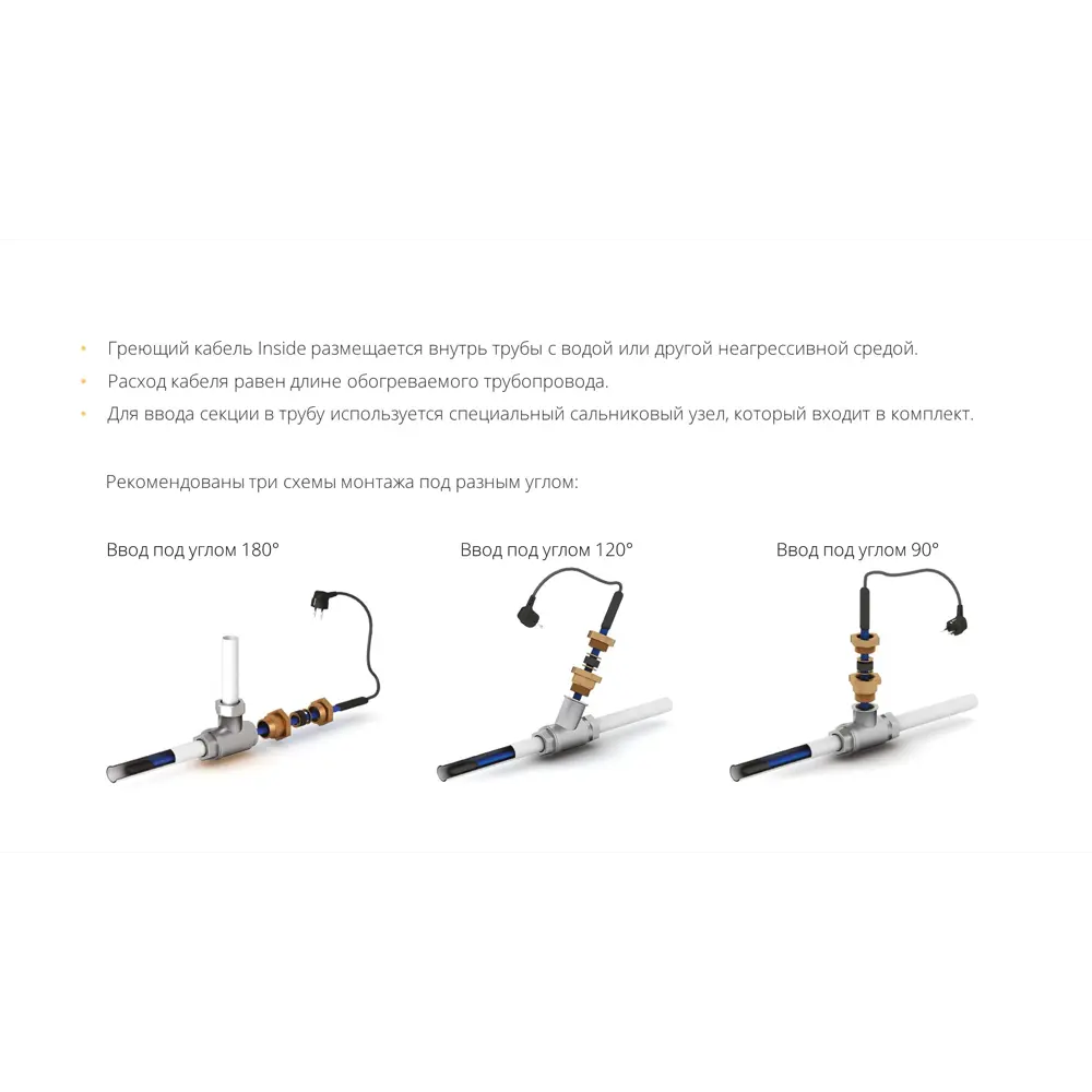 Саморегулирующийся кабель FREEZSTOP для защиты труб от замерзания 12 м 14330764 STLM-1565806 - Вид №3