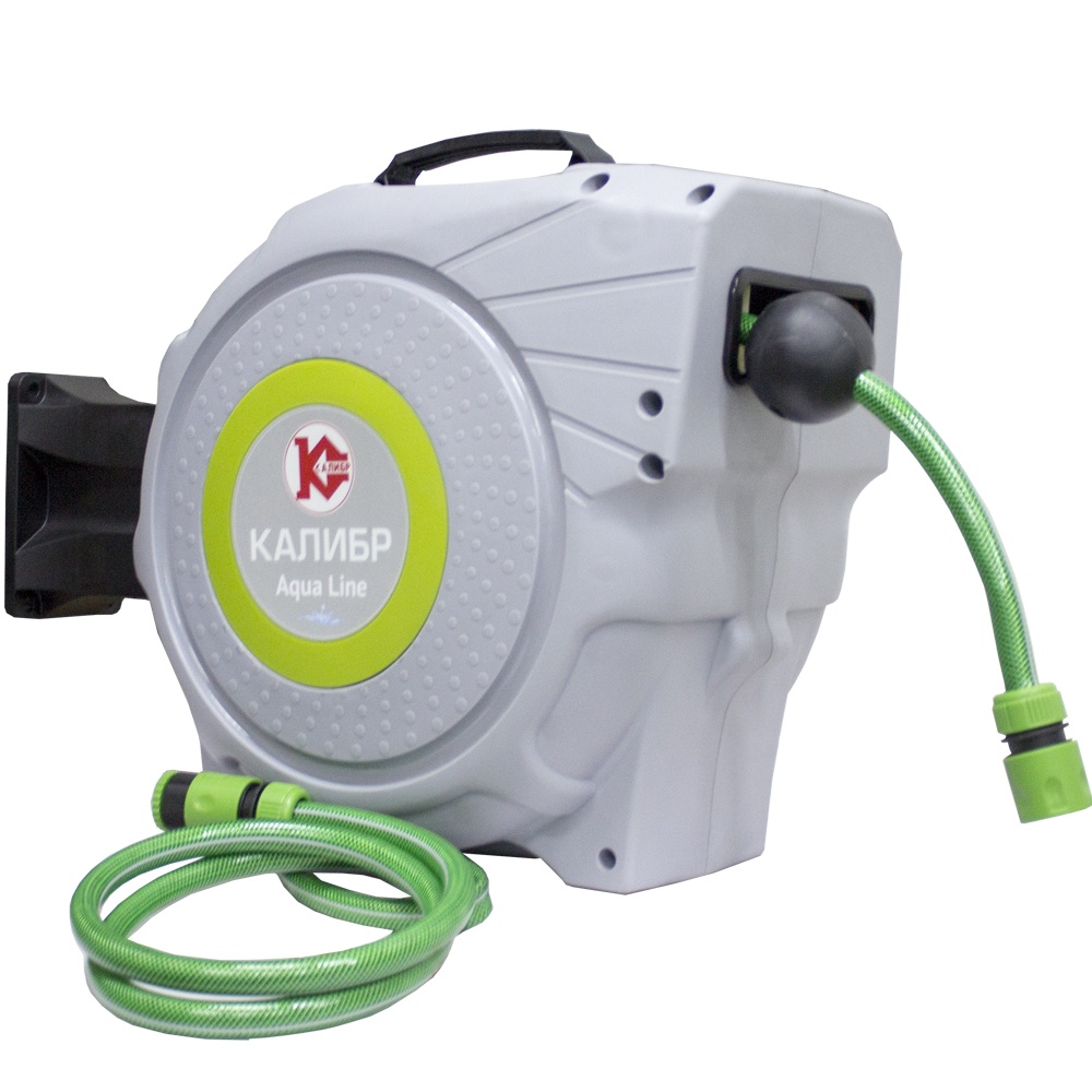 68510 Калибр Шланг поливочный на автоматической катушке ШПАК-21,5 