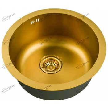 Zorg SZR-500-BRONZE Мойка кухонная круглая Zorg 